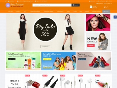 deepshoppers.com snapshot