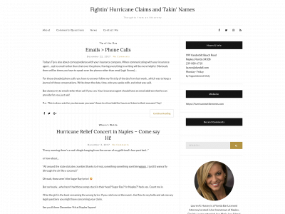 theclaimfighter.com snapshot