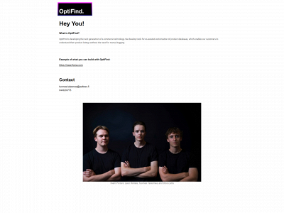optifind.fi snapshot