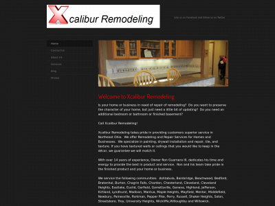 xcaliburremodeling.com snapshot