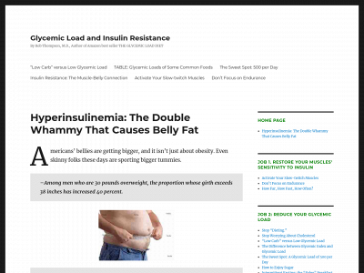 bellyfathormone.com snapshot