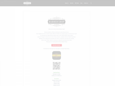 brockstreetbarber.com snapshot
