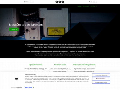 www.steelmetalbarcelona.com snapshot