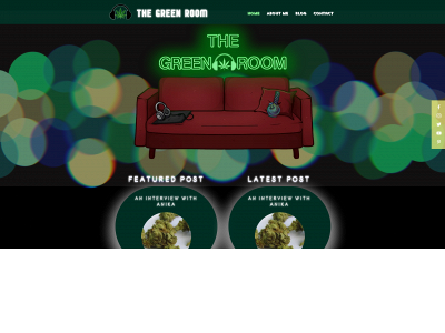 thegreenroom.blog snapshot