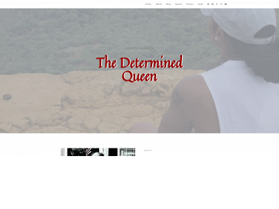 thedeterminedqueen.com snapshot