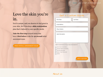 skinbetterment.com snapshot