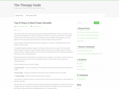 thetherapyguide.com snapshot
