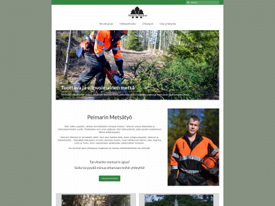 peimarinmetsatyo.fi snapshot