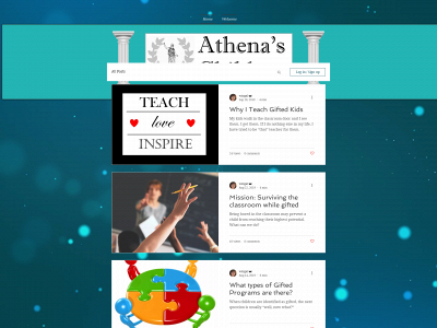 athenaschildren.com snapshot