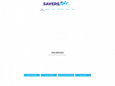 saversairsolutions.com snapshot