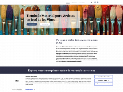 www.rincondelosartistas.com snapshot