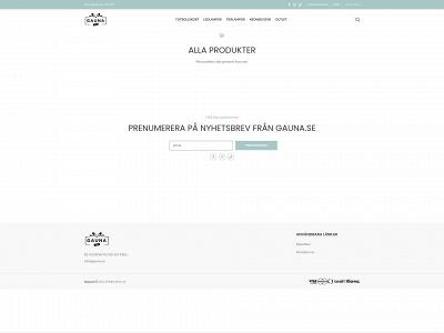 gaunacompany.com snapshot