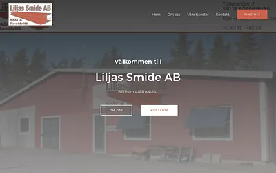 liljassmide.se snapshot