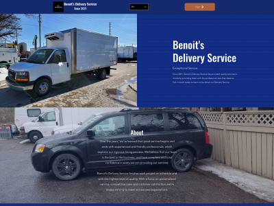 benoitsdeliveryservice.ca snapshot