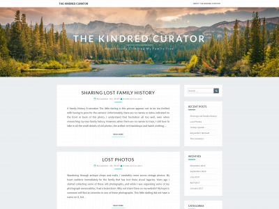 kindredcurator.com snapshot