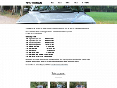 volvo240estates.nl snapshot