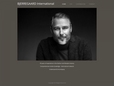 bjerregaardint.com snapshot