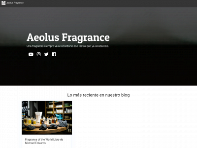 aeolusfragrance.com snapshot