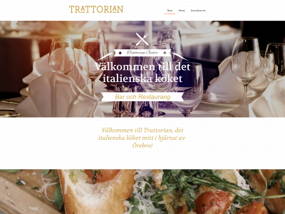 trattorianorebro.se snapshot