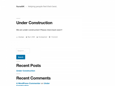 nursemk.com snapshot