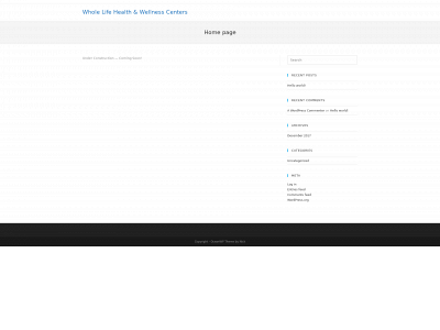 wholelifehealthandwellnesscenter.com snapshot