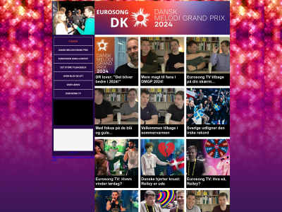 eurosong.dk snapshot