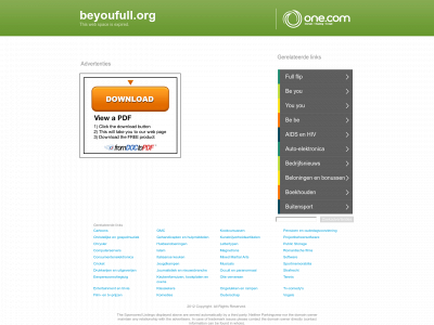 beyoufull.org snapshot