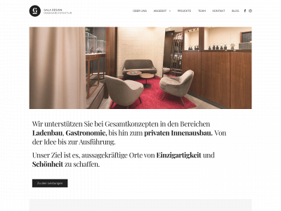 galadesign.ch snapshot