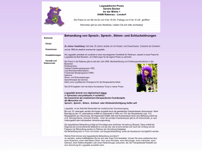 logopaedie-rabenau.de snapshot