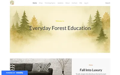 everydayforesteducation.weebly.com snapshot