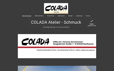 colada-schmuck.de snapshot