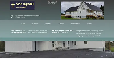 sion-ingedal.com snapshot