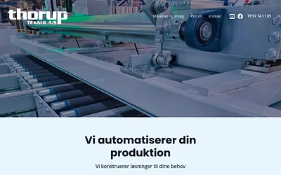 thorupteknik.dk snapshot