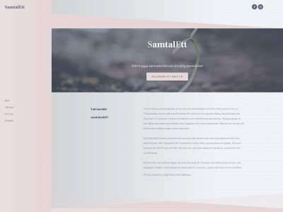 samtalett.se snapshot