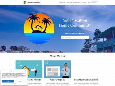 vacationhomesintl.com snapshot