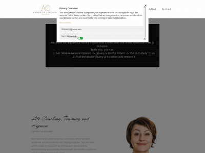 armendia-coaching.com snapshot