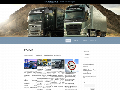 reganus.lt snapshot
