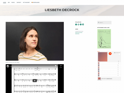 liesbethdecrock.be snapshot