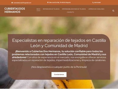 www.cubiertasdoshermanos.com snapshot