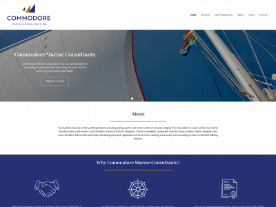 commodoremarine.net snapshot