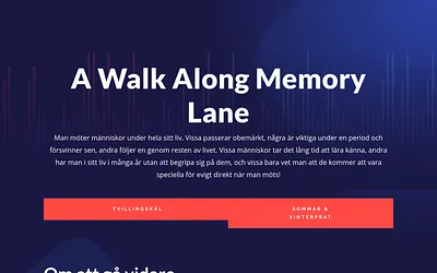 awalkalongmemorylane.com snapshot