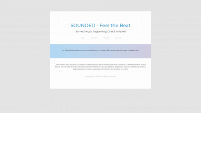 sounded.ch snapshot