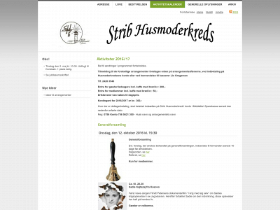 stribhusmoderkreds.dk snapshot