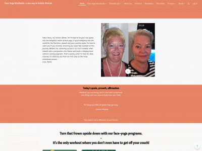 faceyogaworldwide.com snapshot