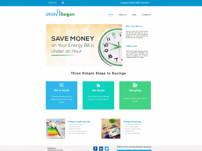 utilitybargain.com snapshot