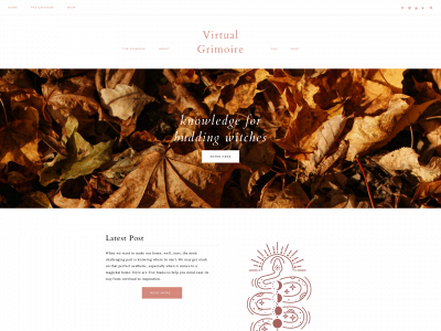 virtualgrimoire.com snapshot