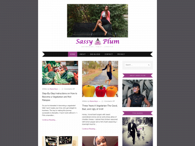 sassyplum.com snapshot