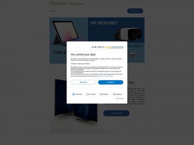 uktechservices.co.uk snapshot