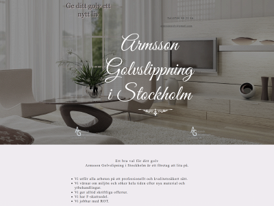 armssongolvslipning.com snapshot
