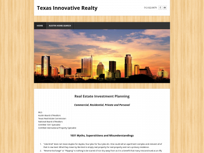 texasinnovativerealty.com snapshot